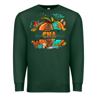 Sports Green cna pumpkin nurse Premium Sweatshirt - NancyCooperArtShop