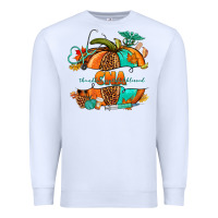 White cna pumpkin nurse Premium Sweatshirt - NancyCooperArtShop