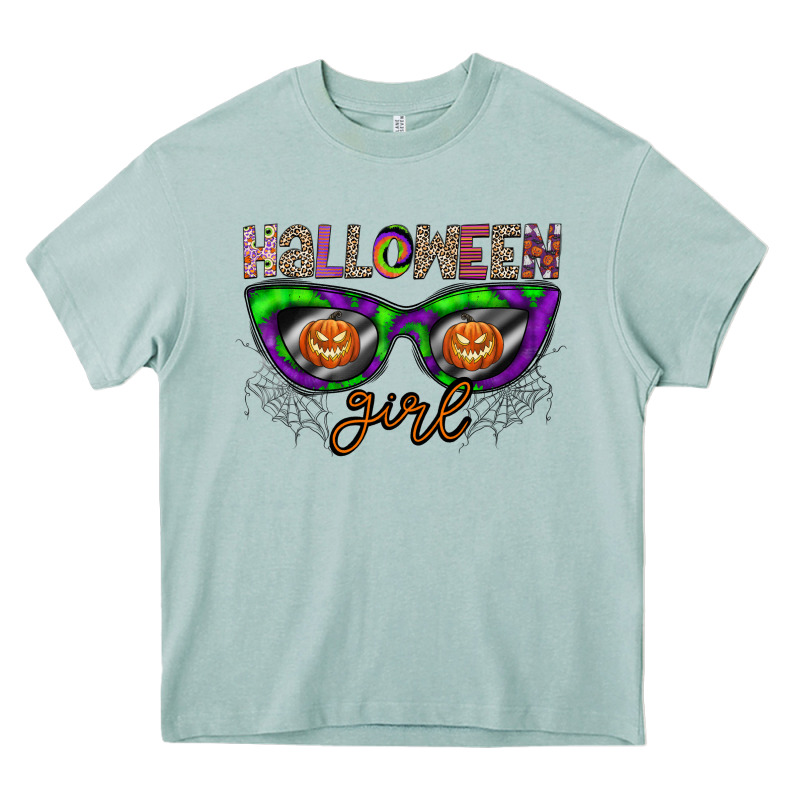 Halloween Girl Heavy Core Tee by CowhideDigitalArt | Teevron