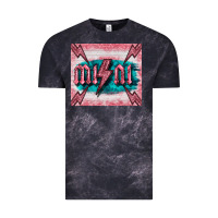 Cloud Black western mini pink glitter Vintage Tee - BarkalooDesign
