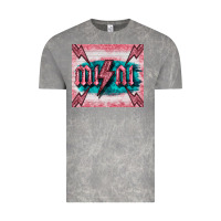 Cloud Rock western mini pink glitter Vintage Tee - BarkalooDesign