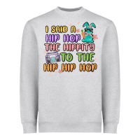 Heather Grey i said a hip hop Heavyweight Sweatshirt - MaliasSmallBusiness