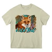 Mossy wild soul fox with dream catcher Heavy Core Tee - BarkalooDesign