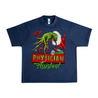 Navy christmas character hand physician assistant Urban Heavy Tee - NancyCooperArtShop