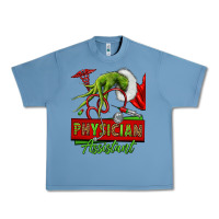Pebble Blue christmas character hand physician assistant Urban Heavy Tee - NancyCooperArtShop