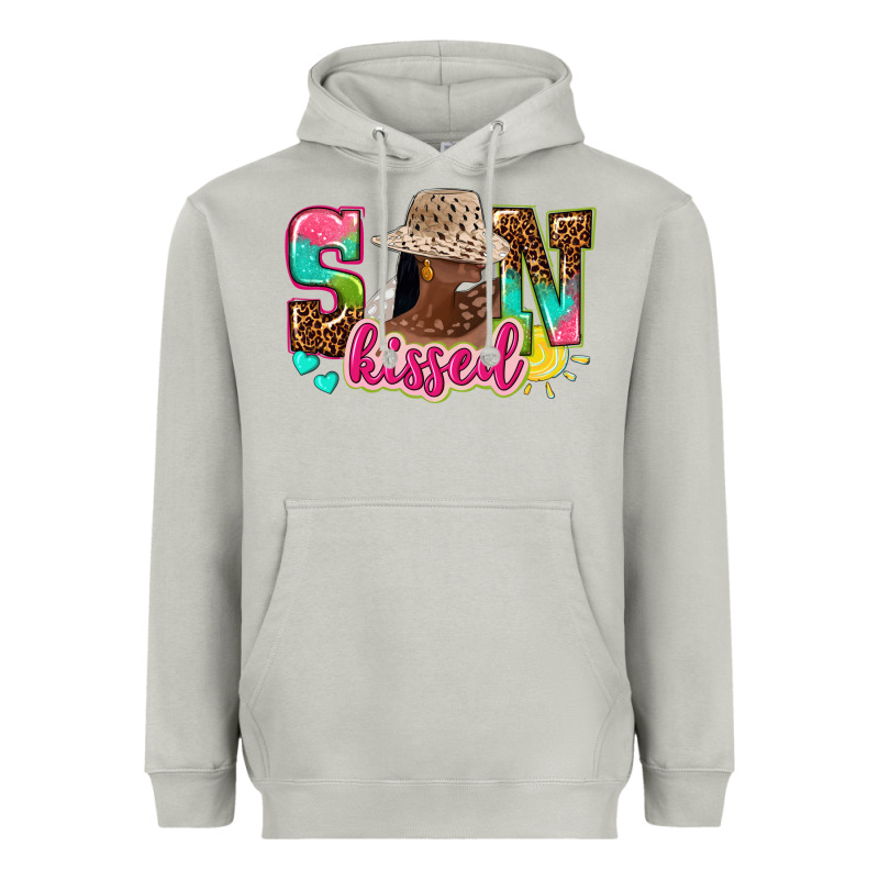 Afro Woman With Sunkissed Heavyweight Hoodie by NancyCooperArtShop | Teevron