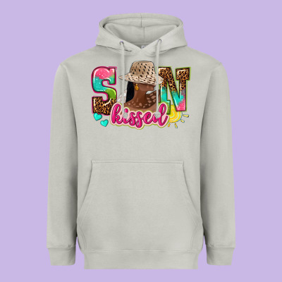 Afro Woman With Sunkissed Heavyweight Hoodie Designed By Nancycooperartshop