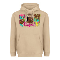 Mushroom Afro woman with sunkissed Heavyweight Hoodie - NancyCooperArtShop