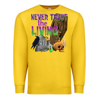 Lemon Never Trust The Living Premium Sweatshirt - texasbilliewilder