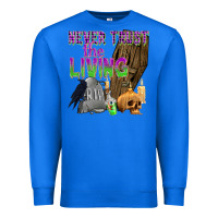 True Royal Never Trust The Living Premium Sweatshirt - texasbilliewilder