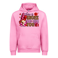Fuchsia Pink there is gnome one like you olivia Urban Hoodie - OliviaCreatesArt