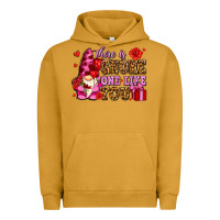 Pigment Peanut Butter there is gnome one like you olivia Urban Hoodie - OliviaCreatesArt