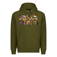 Army Green hallothanksmas Premium Hoodie - texasbilliewilder