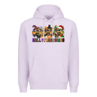 Lilac hallothanksmas Premium Hoodie - texasbilliewilder