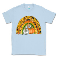 Dusty Blue fall rainbow Classic Tee - AdoDesignShop