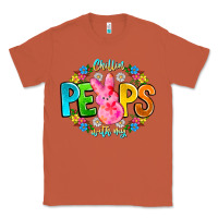 Copper Chillin Peeps With My Classic Tee - CowhideDigitalArt