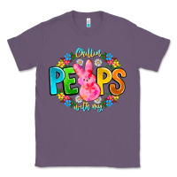 Lavender Chillin Peeps With My Classic Tee - CowhideDigitalArt