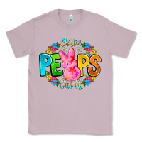 Lilac Chillin Peeps With My Classic Tee - CowhideDigitalArt