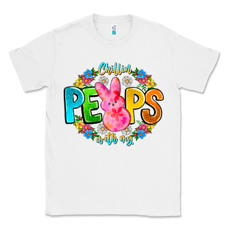 Chillin Peeps With My Classic Tee by CowhideDigitalArt | Teevron