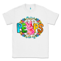 White Chillin Peeps With My Classic Tee - CowhideDigitalArt