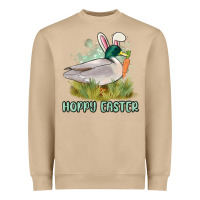 Mushroom hoppy easter duck hunting Heavyweight Sweatshirt - MaliasSmallBusiness