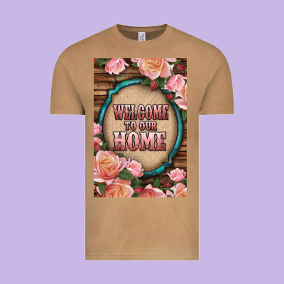 Western Welcome To Our Home Vintage Tee Designed By Lillyallendesigns