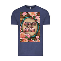 Vintage Denim Western Welcome To Our Home Vintage Tee - LillyAllenDesigns