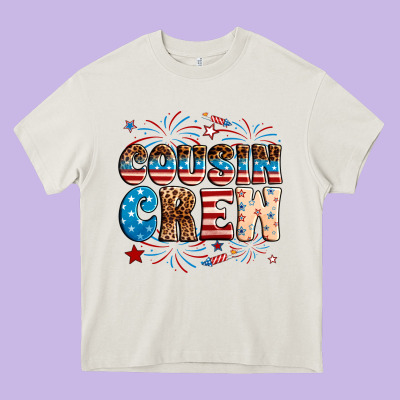 Cousin Crew Heavy Core Tee Designed By Neo Western