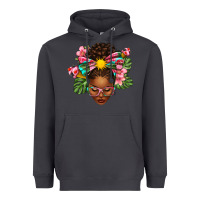 Smoke Afro Woman Summer Heavyweight Hoodie - texasbilliewilder