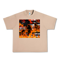 Burro firefighter thin red lin Urban Heavy Tee - LillyAllenDesigns