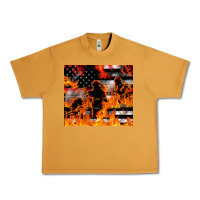 Peanut Butter firefighter thin red lin Urban Heavy Tee - LillyAllenDesigns