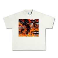 Pistachio firefighter thin red lin Urban Heavy Tee - LillyAllenDesigns