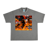 Tornado firefighter thin red lin Urban Heavy Tee - LillyAllenDesigns