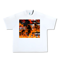 White firefighter thin red lin Urban Heavy Tee - LillyAllenDesigns