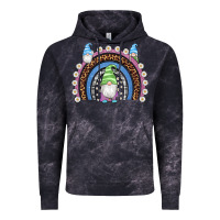 Cloud Black easter gnome rainbow Vintage Hoodie - Artiststas
