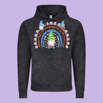 Easter Gnome Rainbow Vintage Hoodie Designed By Artiststas