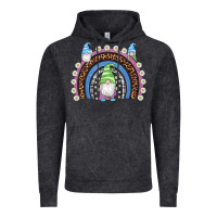 Vintage Black easter gnome rainbow Vintage Hoodie - Artiststas