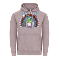 Vintage Zinc easter gnome rainbow Vintage Hoodie - Artiststas