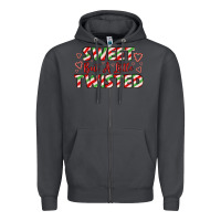Smoke sweet but a little twisted Zipper Hoodie - LillyAllenDesigns