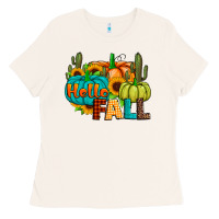 Bone hello fall Ladies Tee - JahusDesignShop