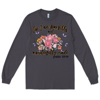 Smoke for i am fearfully and wonderfully made Long Sleeve Tee - MaliasSmallBusiness