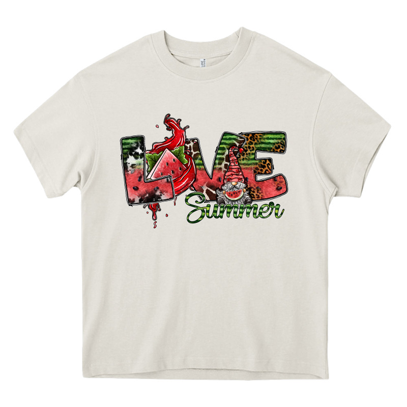 Love Summer Heavy Core Tee by SublimationCraftShop | Teevron
