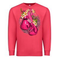 Cardinal cancer boxing gloves with ribbon Premium Sweatshirt - NancyCooperArtShop