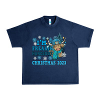 Navy im freakin freezin christmas 2023 Urban Heavy Tee - NancyCooperArtShop