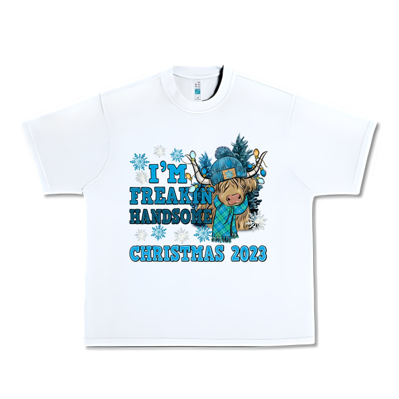 Im Freakin Freezin Christmas 2023 Urban Heavy Tee by NancyCooperArtShop | Teevron