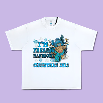 Im Freakin Freezin Christmas 2023 Urban Heavy Tee Designed By Nancycooperartshop