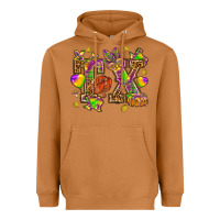 Meerkat Texas Mardi Gras Heavyweight Hoodie - NancyCooperArtShop
