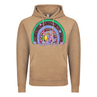 Vintage Coffee easter egg rainbow Vintage Hoodie - Artiststas