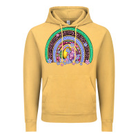Vintage Mustard easter egg rainbow Vintage Hoodie - Artiststas