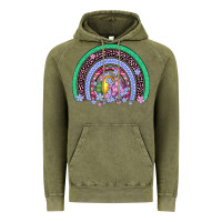 Vintage Olive easter egg rainbow Vintage Hoodie - Artiststas